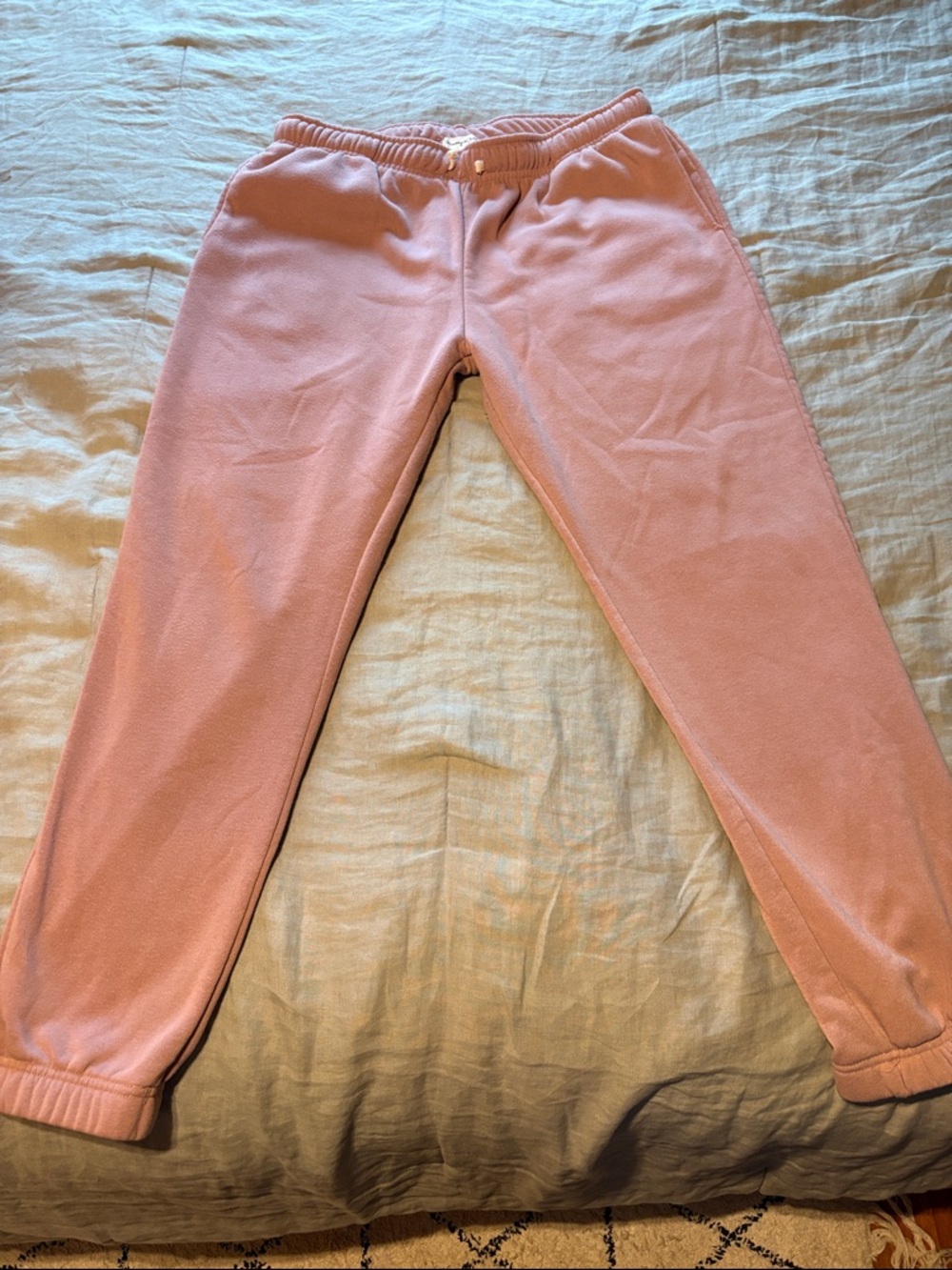 Brooklyn Cloth Kids Light Pink Fleece Joggers